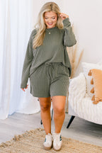 I'm Choosing Happiness Set, Dark Olive