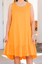 Ich bin das Kleid "The Catch", Orange