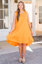 Ich bin das Kleid "The Catch", Orange