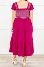 If You Cared Enough Dress, Wildberry