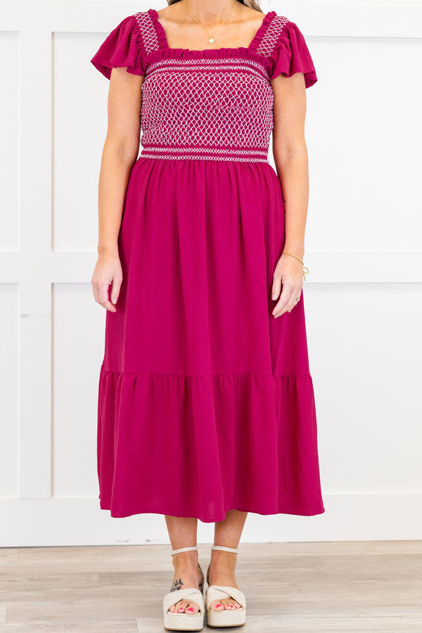 If You Cared Enough Dress, Wildberry