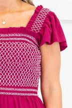 If You Cared Enough Dress, Wildberry