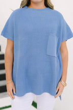 Imagine My World Sweater, Blue
