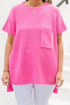 Imagine My World Sweater, Bubblegum