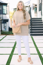 Imagine My World Sweater, Taupe
