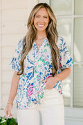 In My Comfort Zone Top, Blue
