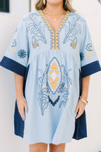 In My Favor Dress, Blue