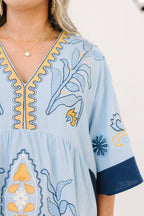 In My Favor Dress, Blue