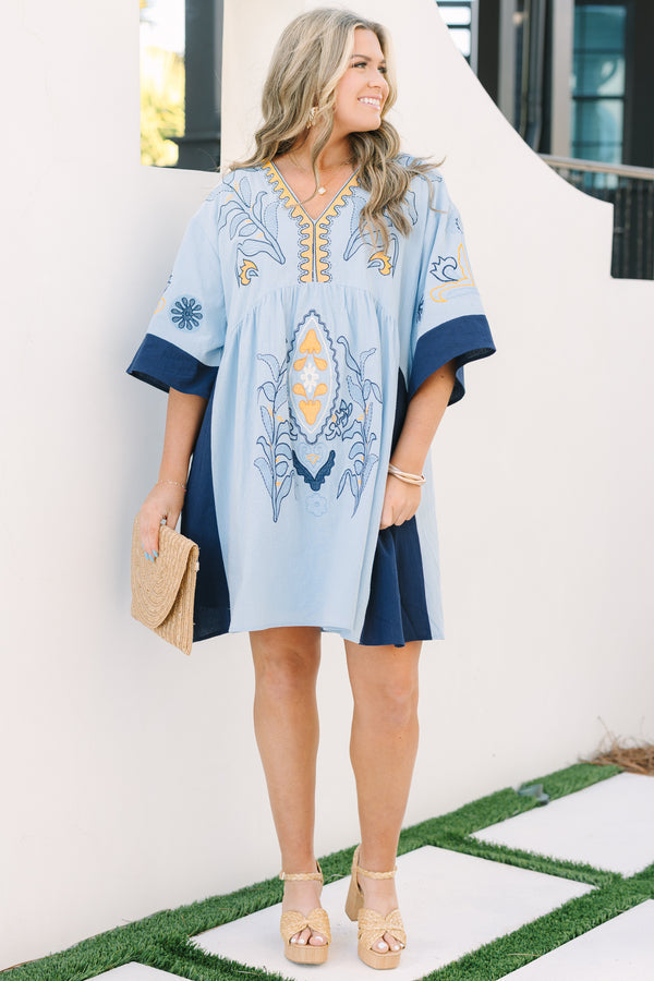In My Favor Dress, Blue