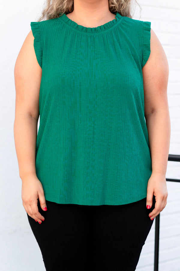 In My Favor Top, Teal