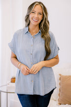 In Or Out Top, Chambray