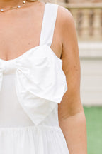In The Long Run Dress, White