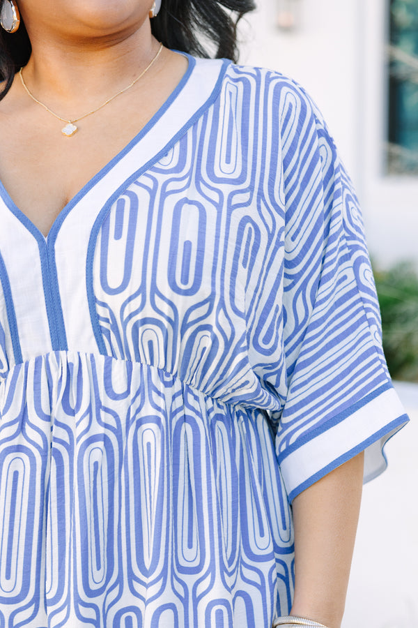 In The Salty Air Dress, Blue
