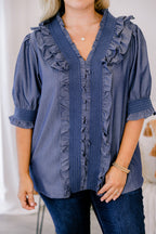 In The World Top, Medium Chambray