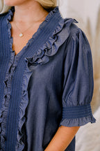 In The World Top, Medium Chambray