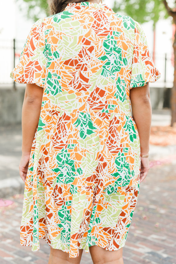 In Too Deep Kleid, Orange