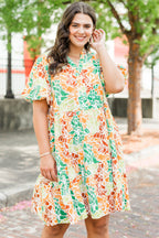In Too Deep Kleid, Orange