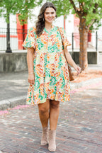 In Too Deep Kleid, Orange