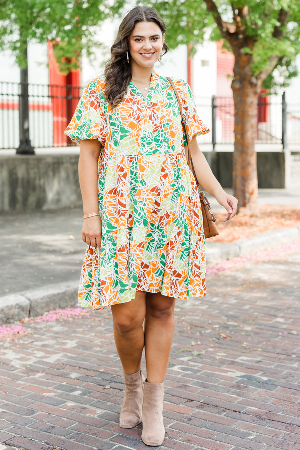 In Too Deep Kleid, Orange