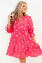 Infinite Allure Dress, Pink Bow