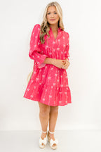 Infinite Allure Dress, Pink Bow