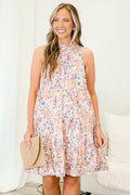 Infinite Rays Kleid, Rosa
