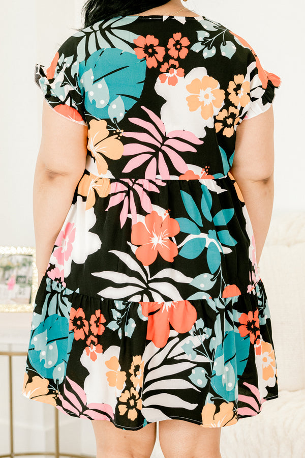 Into Paradise Kleid, Schwarz