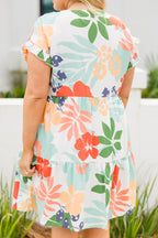 Into Paradise Dress, White