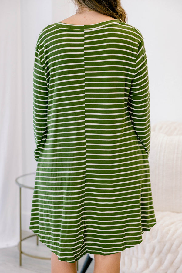 Into The Rhythm Dress, Moss