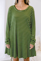 Into The Rhythm Dress, Moss
