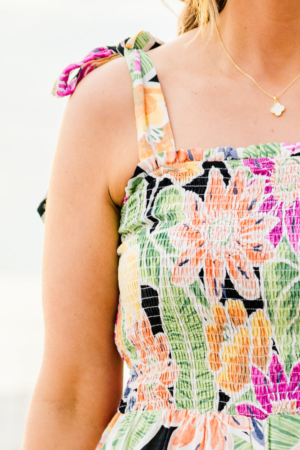 Jumpsuit „Insel-Reiz“, Schwarz