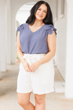 Island of Love Shorts, Cream