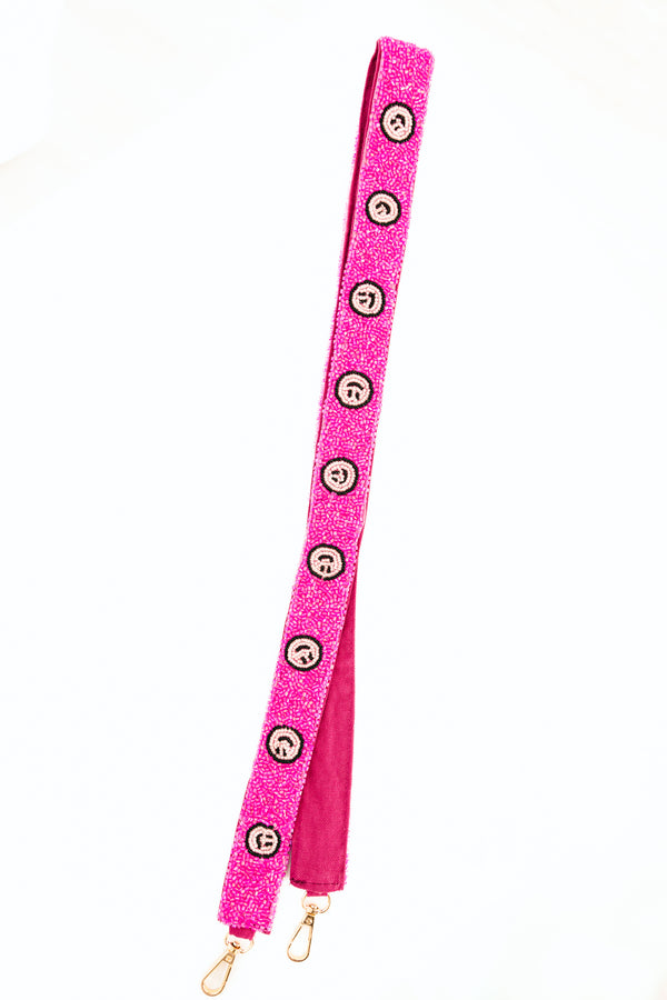 It's All Smiles Perlenarmband, Rosa