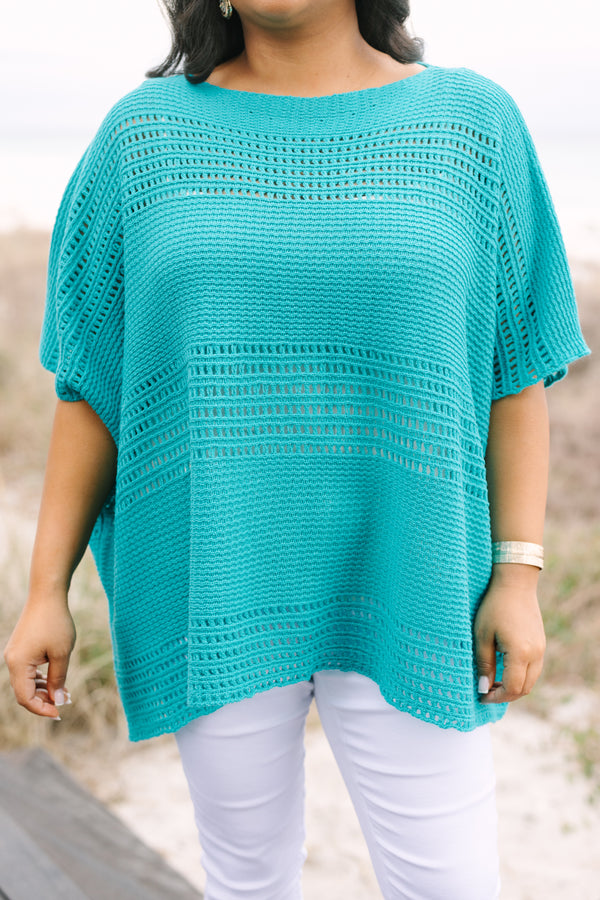 It's The Standard Sweater, Teal