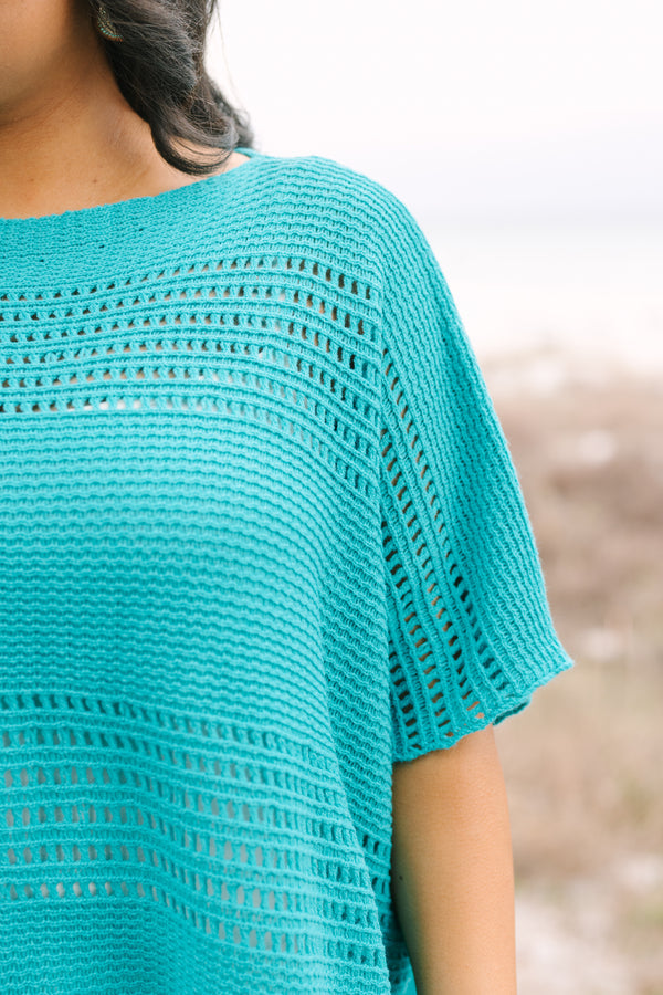 It's The Standard Sweater, Teal