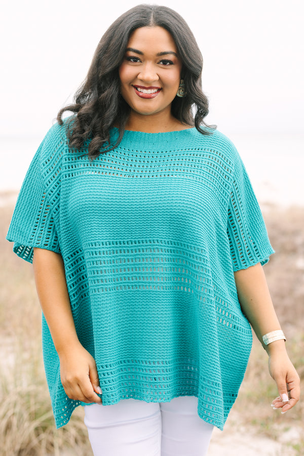 It's The Standard Sweater, Teal