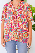 It's Your Time Top, Fuchsia