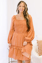 Journey Any Way Dress, Rust