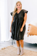 Joy of Simplicity Kleid, Schwarz