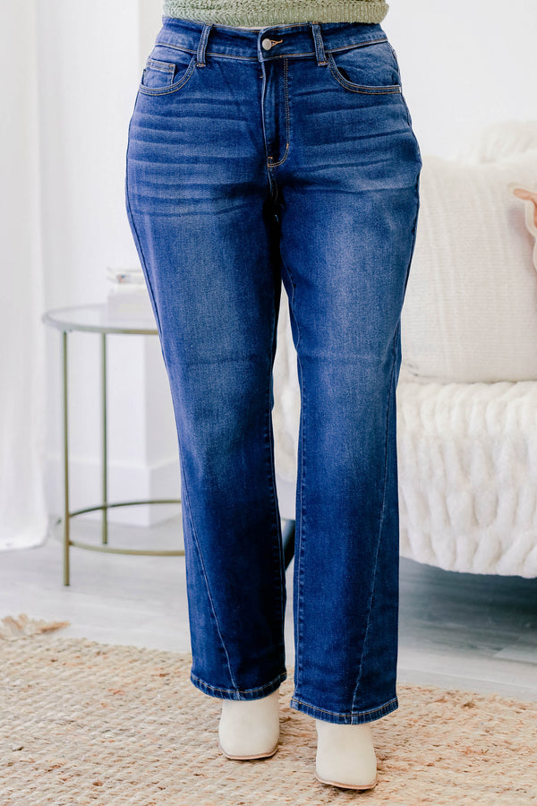 Judy Blue: Quick Decisions Jeans, mittlere Waschung