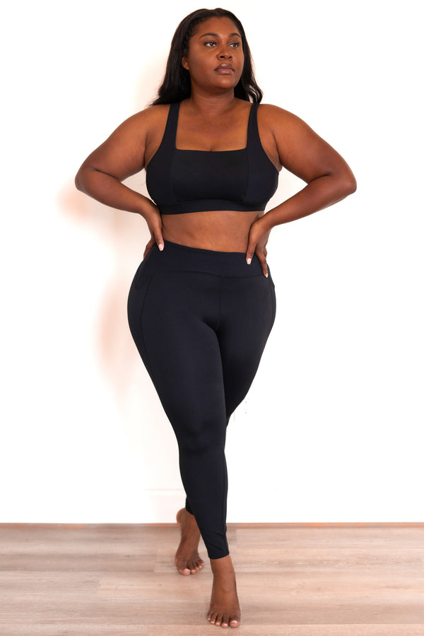 Jump With Me Leggings, Schwarz
