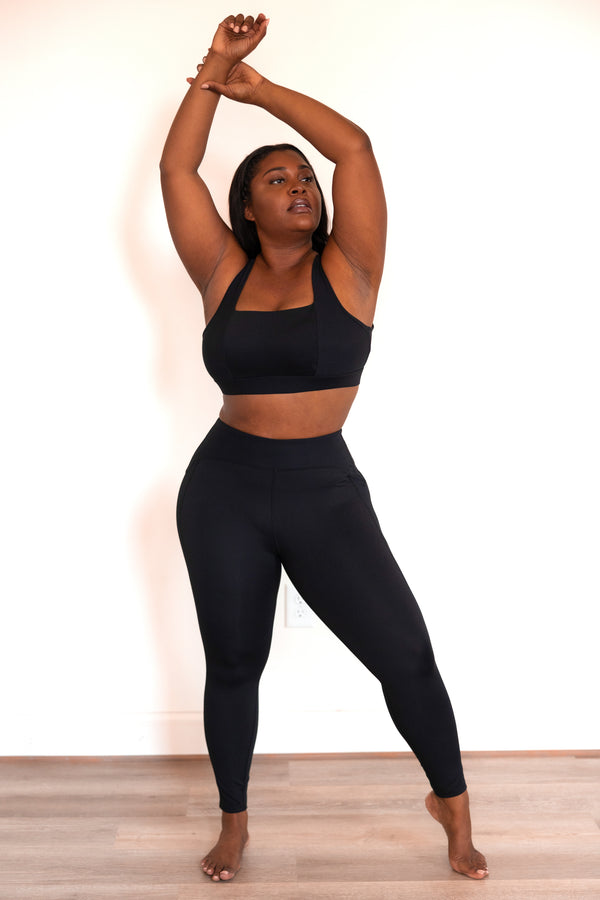 Jump With Me Leggings, Schwarz