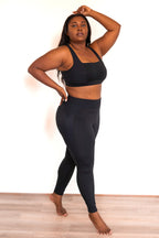 Jump With Me Leggings, Schwarz