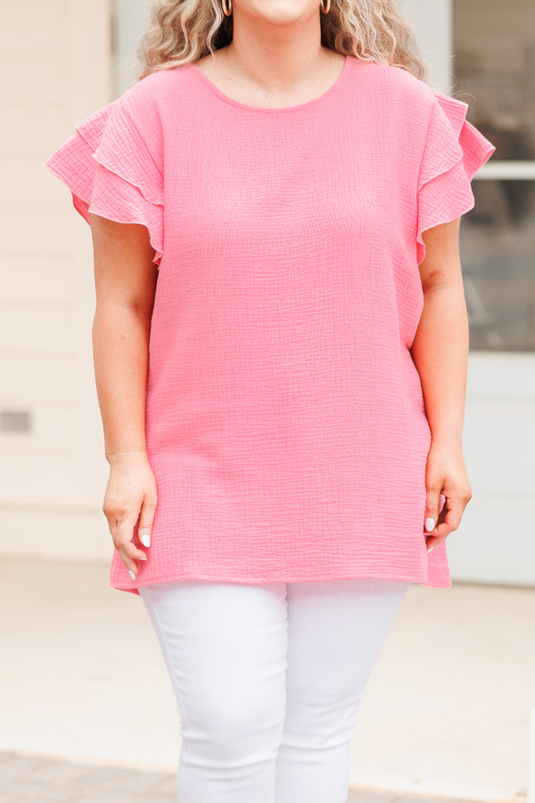 Just Another Dreamer Top, Rosa