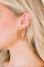 Just Another Path Earrings, Brown