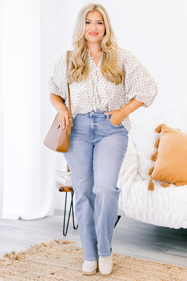 Just Stomping Through Jeans, Medium