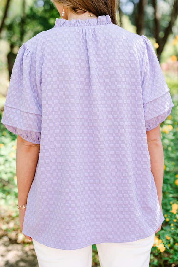 Just Wait Top, Purple