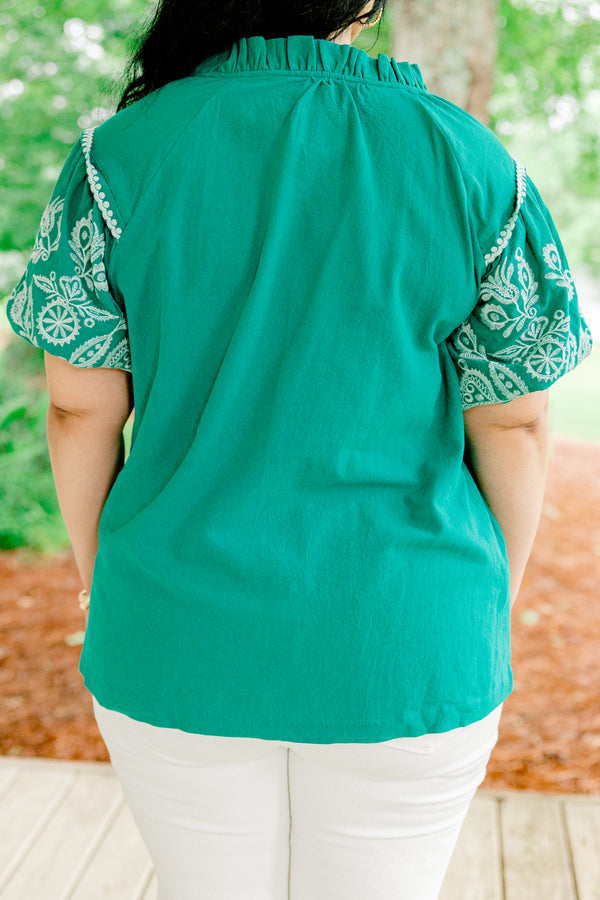 Just Wondering Top, Jade