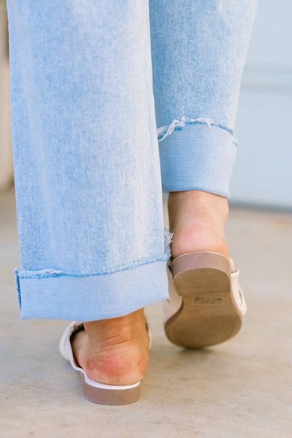 Keep Holding On Mules, Ivory