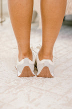 Keep Walking Sneakers, Gold